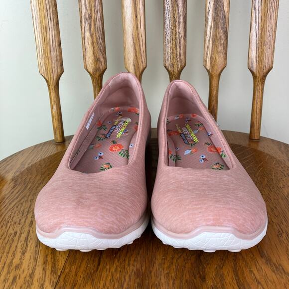 Skechers Wmns Sz 11 Microburst Botanical Paradise Walking Sneakers Ballet Shoes - Picture 5 of 16